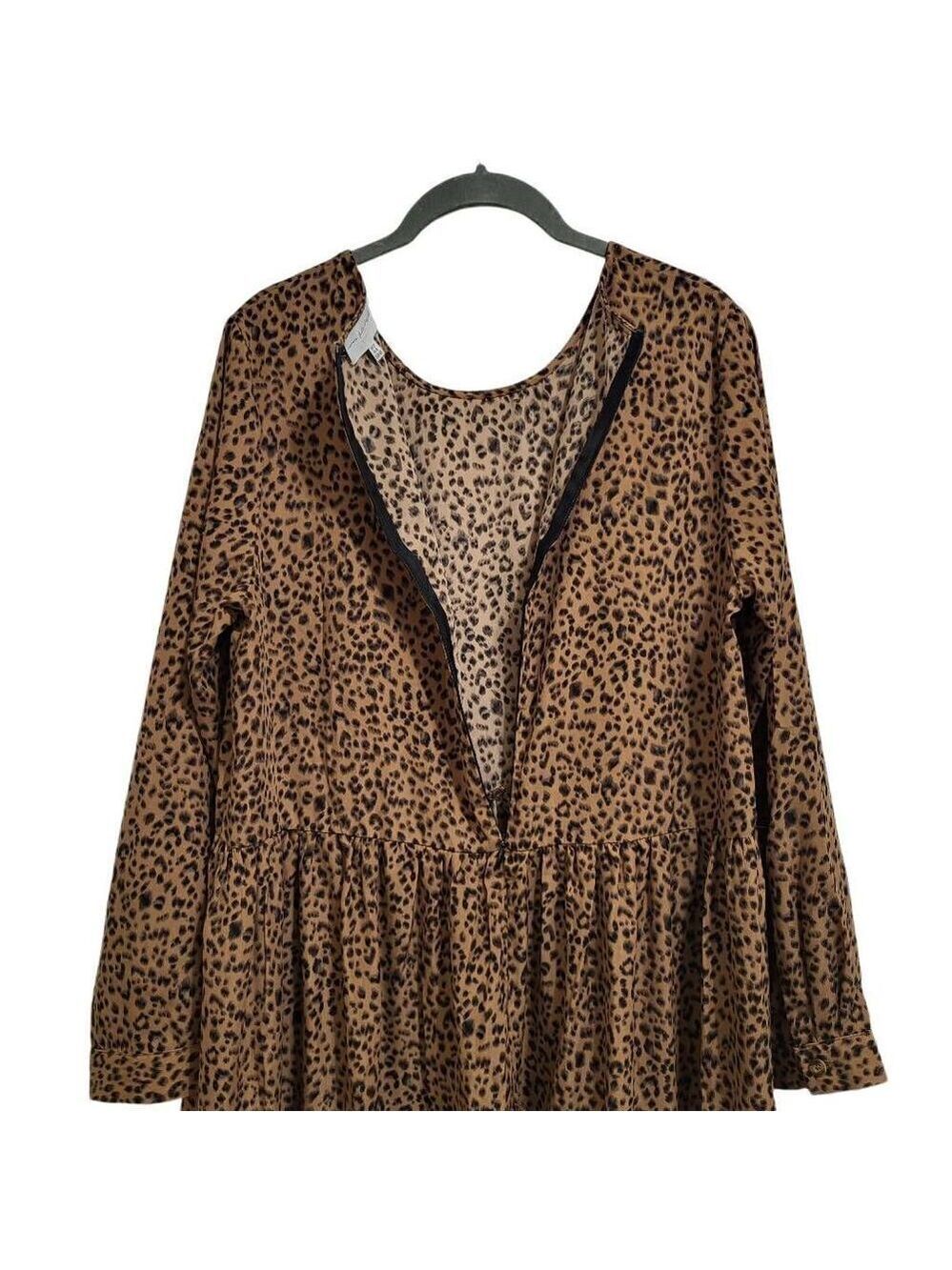 Never Fully Dressed Leopard Midi Dress sz‎ 8 - Picture 5 of 10